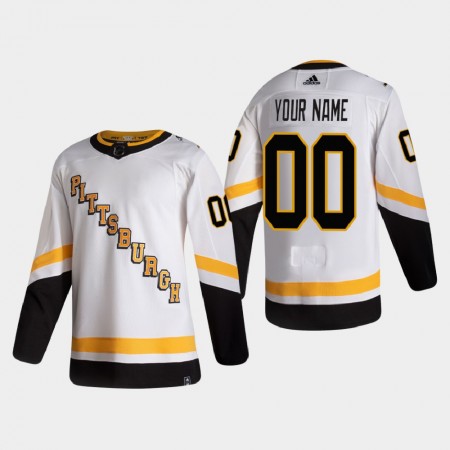 Camisola Pittsburgh Penguins Personalizado 2020-21 Reverse Retro Authentic - Homem